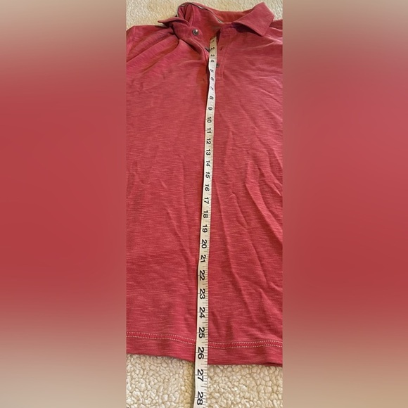 Tommy Bahama Men’s Collared Polo Shirt Red size Medium - Picture 5 of 11